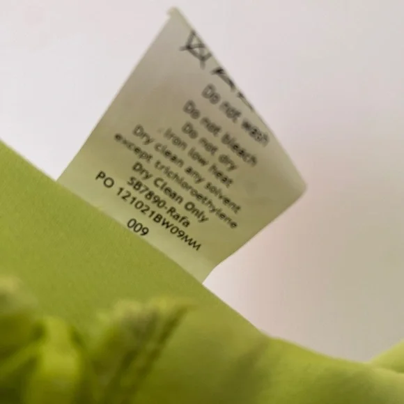 HOUSE OF‎ CB 'Rafa' Lime Satin Longline Corset NWOT size XL